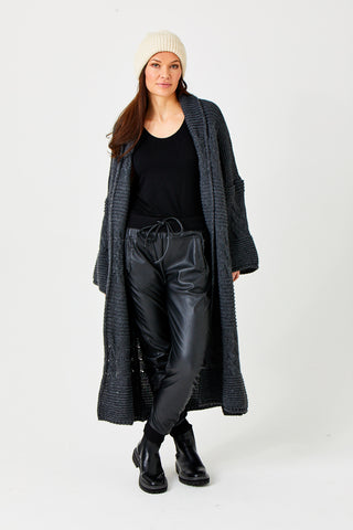 Filippo Chunky Knit Long Cardigan