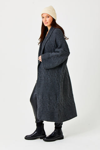 Filippo Chunky Knit Long Cardigan