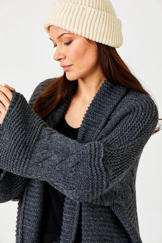 Filippo Chunky Knit Long Cardigan