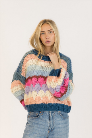 Hannah Handmade Crew Neck Pullover