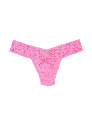 Signature Lace Low Rise Thong