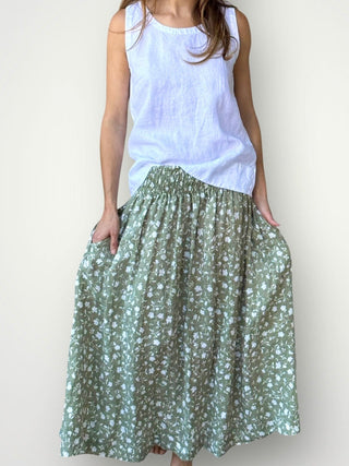 Lulu Linen Skirt