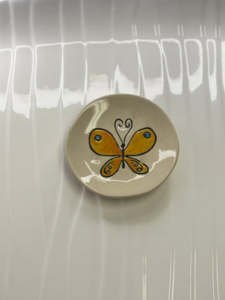 Stoneware Footed Plate