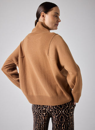 Wendy Cashmere Turtle Neck Sweater