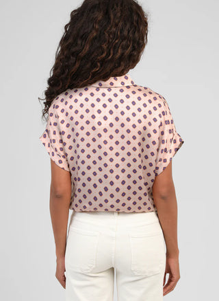 KACILIA Dot Print Blouse