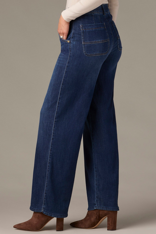 Whitney Sky Rise Wide Leg Jeans