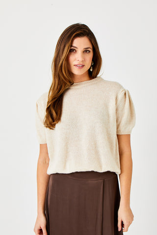 Liliana Fluffy Puff Sleeve Knit