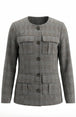 Black Herringbone