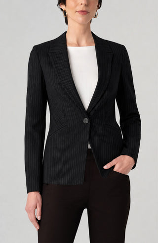 Fitted Cutaway Blazer