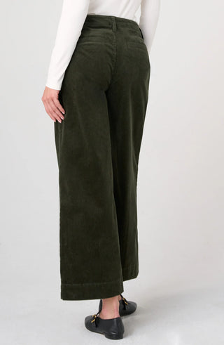 Crop Wide Leg With Pintucks