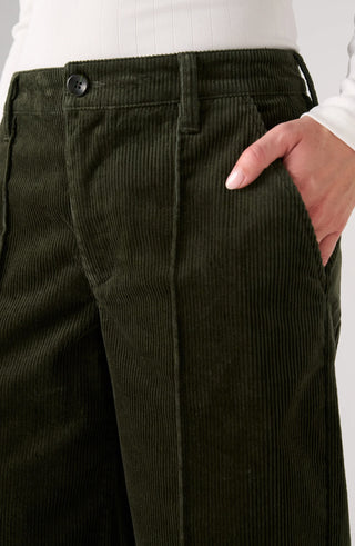 Crop Wide Leg With Pintucks