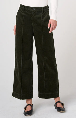Crop Wide Leg With Pintucks