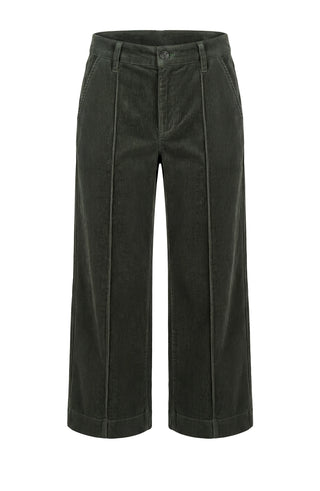 Crop Wide Leg With Pintucks