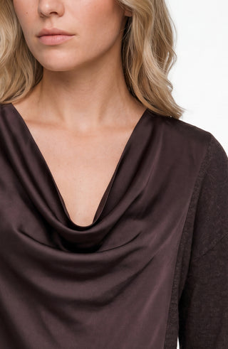 Tulip Hem Crew Neck Sweater