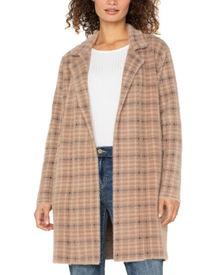 Open Front Sweater Coat