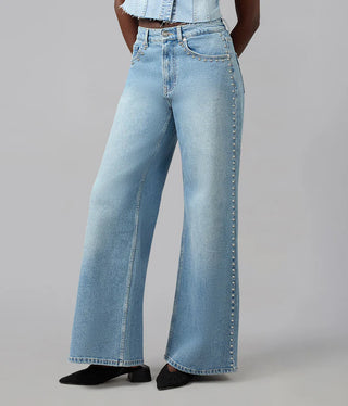 Milan Ultra High Rise Wide Leg Jean 32"