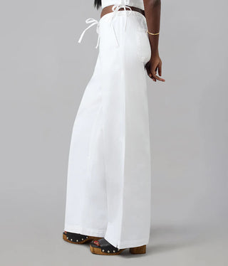 Remy Mid Rise Cotton Twill Pant