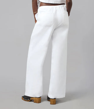 Remy Mid Rise Cotton Twill Pant