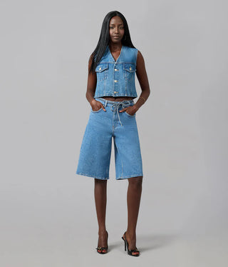Seville High Rise Gaucho Jean