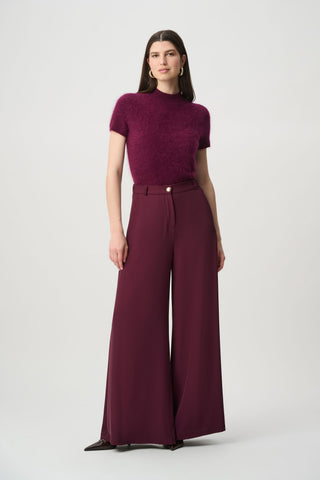 Button Up Wide Leg Pant
