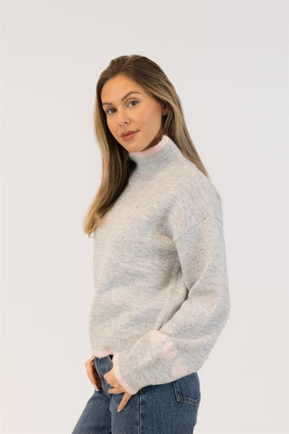 Macy Eco Mock Neck Sweater