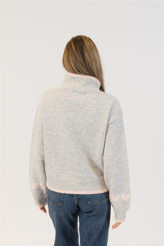 Macy Eco Mock Neck Sweater