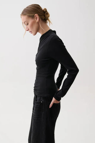 Lena Asymmetrical Knit Top
