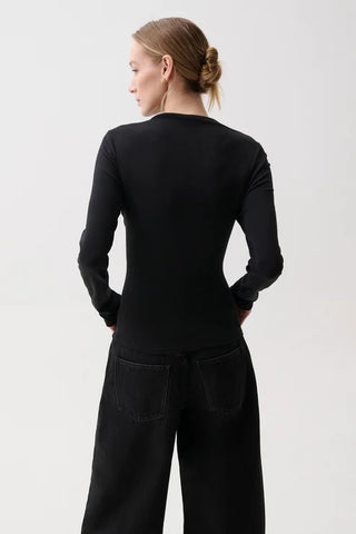 Lena Asymmetrical Knit Top