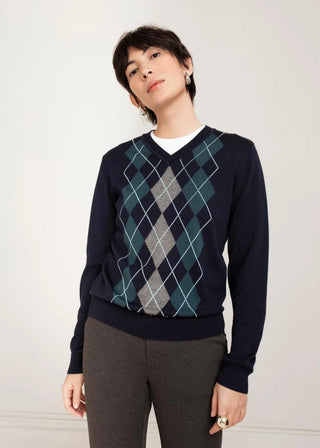Felicia Argyle V-Neck