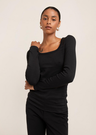 Toni Square Neck Top