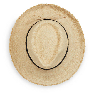 Paloma Light Fraying Brim Fedora