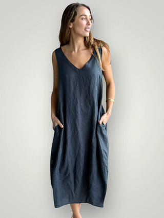 Amber Linen Dress