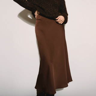 Pull On Midi Skirt