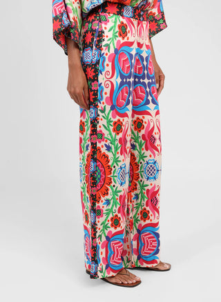 ROSSANA Printed Pant