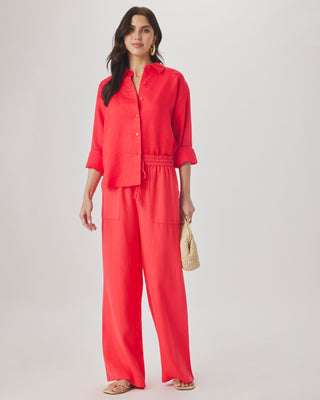 Stella Linen Paperbag Pant