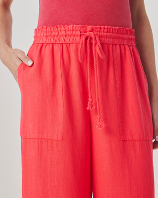 Stella Linen Paperbag Pant