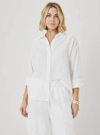 Stella Linen Button Down