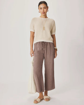 Angie Crop Wide Leg Pant