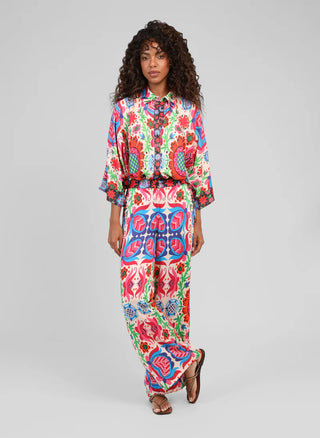 ROSSANA Printed Pant