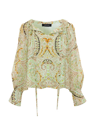 Sheer Elegance Volume Blouse