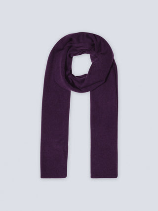 Violeta Cashmere scarf in the colour acai
