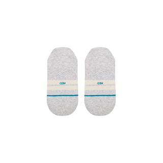 Womens Racer Stripe No Show Socks