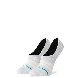 Womens Racer Stripe No Show Socks