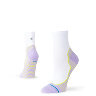 Orchid Quarter Socks