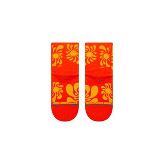 Lauryn Alvarez Quarter Socks Orange