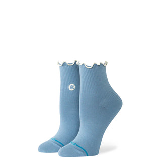 Pop Ruffle Icon Quarter Socks