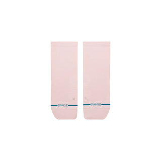 Womens Solid Light Quarter Socks
