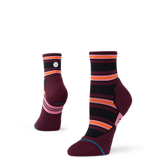 Womens Wayfarer Light Quarter Socks