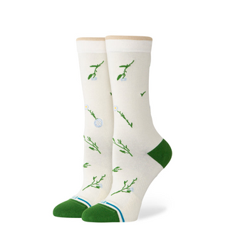Womens Wildflower Crew Socks