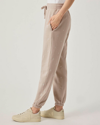 Elise Embroidered Jogger